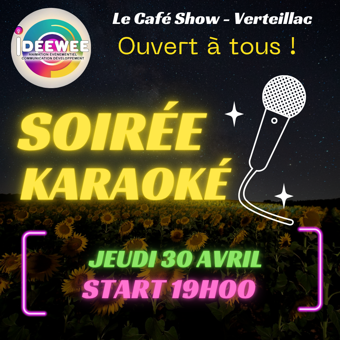 Soirée karaoké  Verteillac