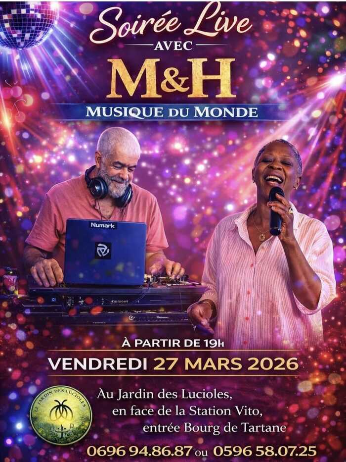 SOIREE LIVE AU JARDIN DES LUCIOLES, La Trinité, La Trinité