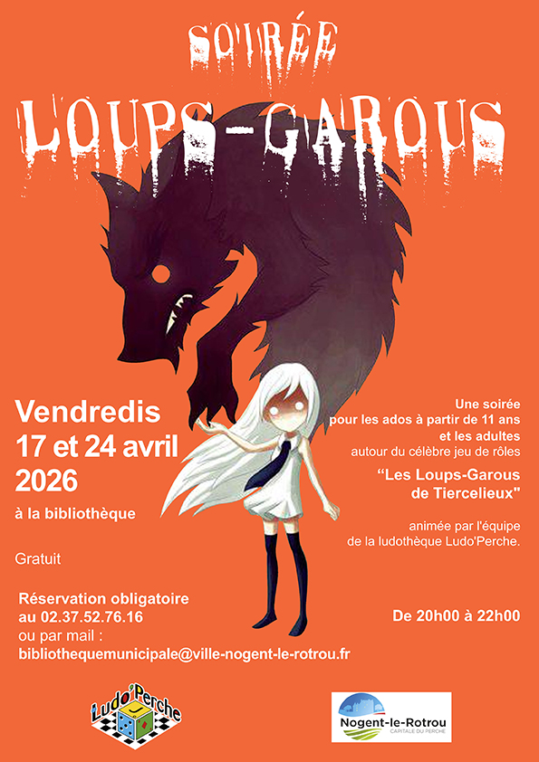 Soirée Loups-Garous Jeux de rôle  Nogent-le-Rotrou