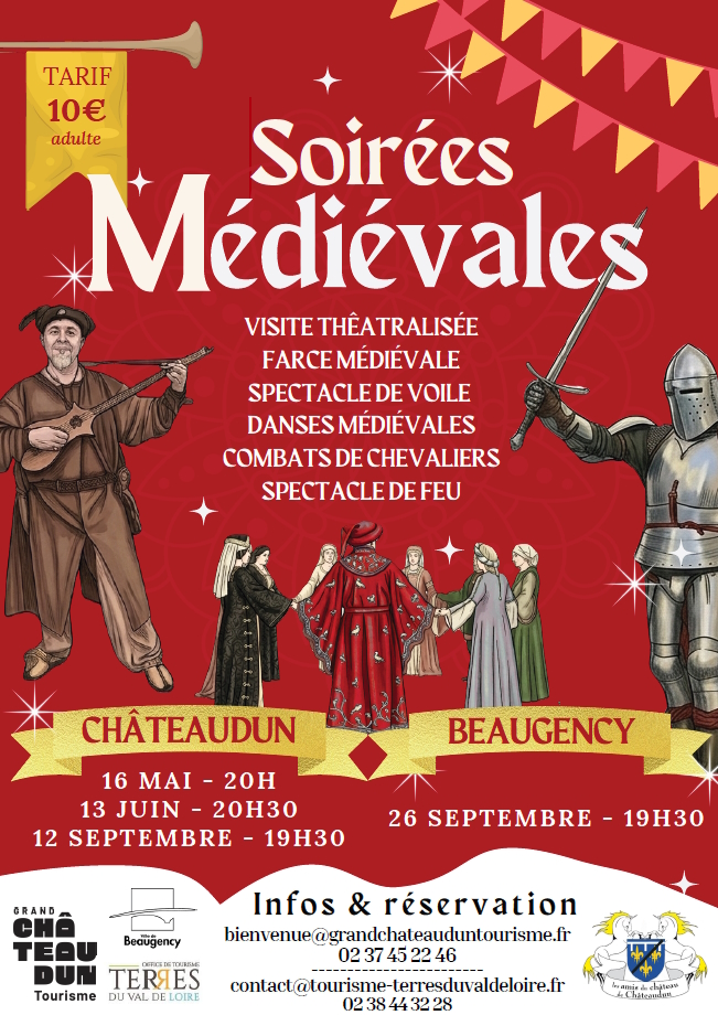 Soirée médiévale  Châteaudun