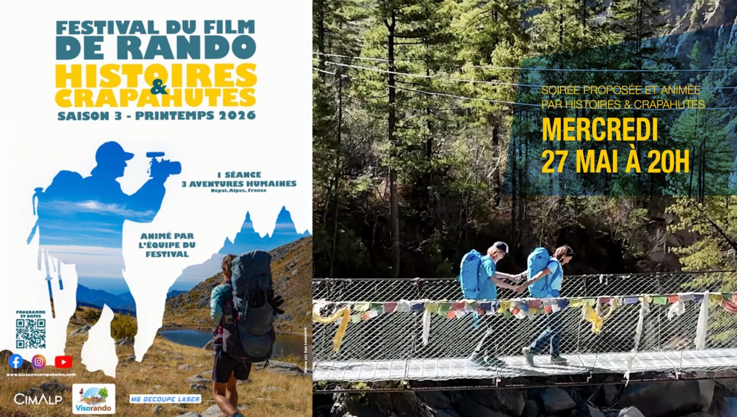 SOIRÉE SPÉCIALE FESTIVAL DE FILMS DE RANDO CINÉMA LE RÉGENT Saint-Gaudens