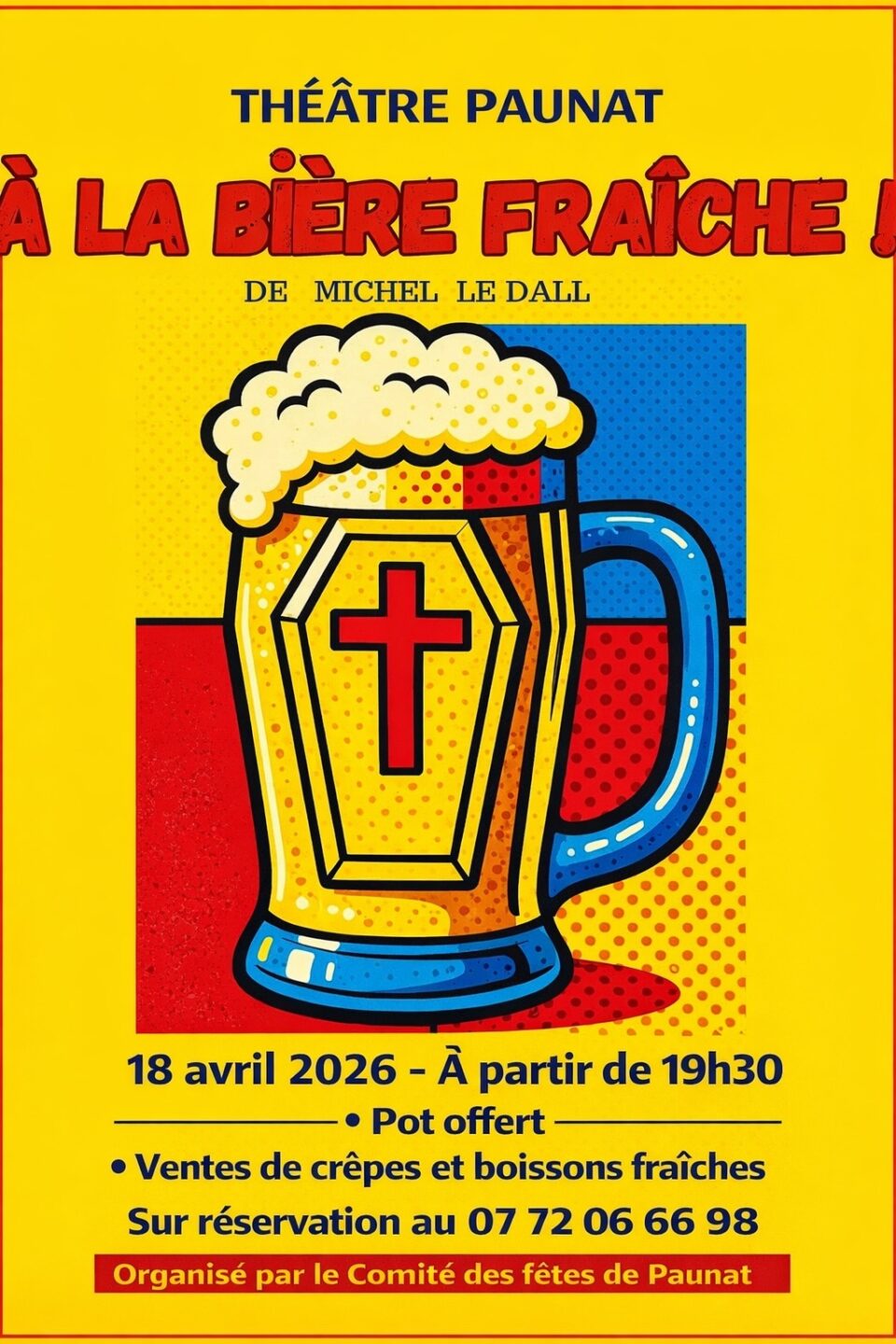 Soirée théâtre à la bière fraiche !  Paunat