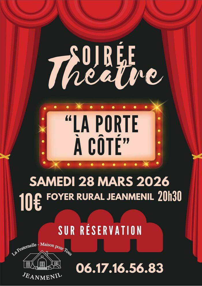 Soirée Théâtre, Jeanménil, Jeanménil