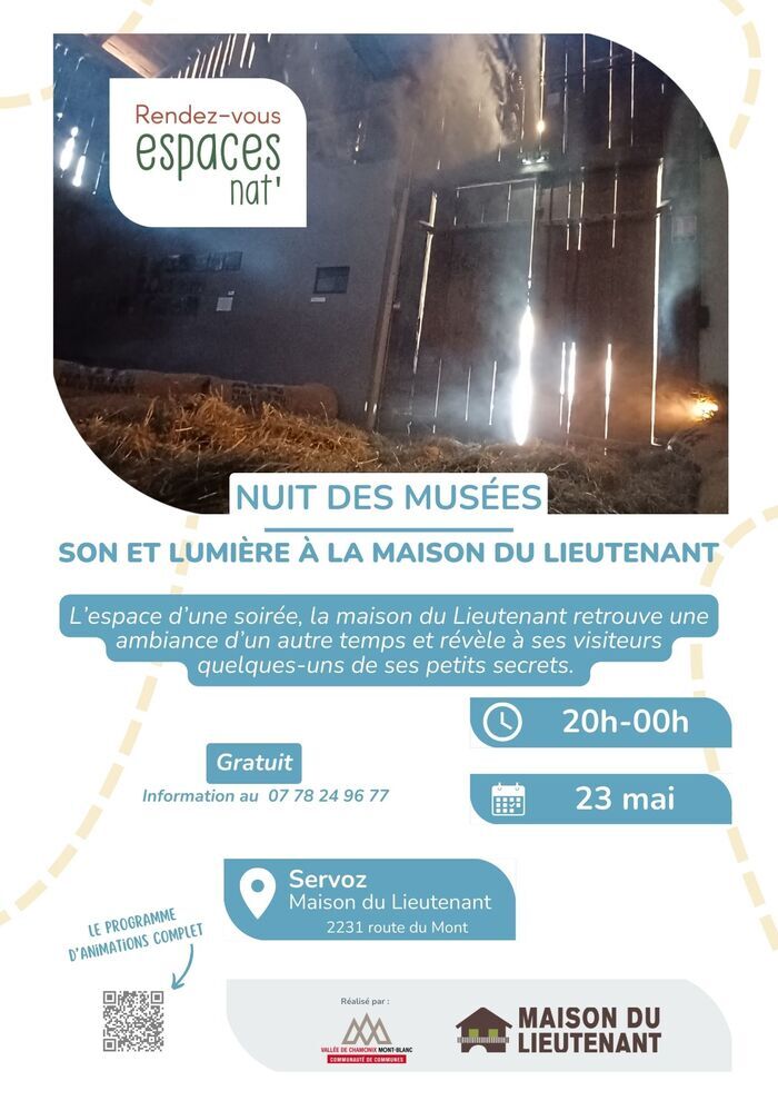 Sons et lumières, Maison du Lieutenant, Servoz