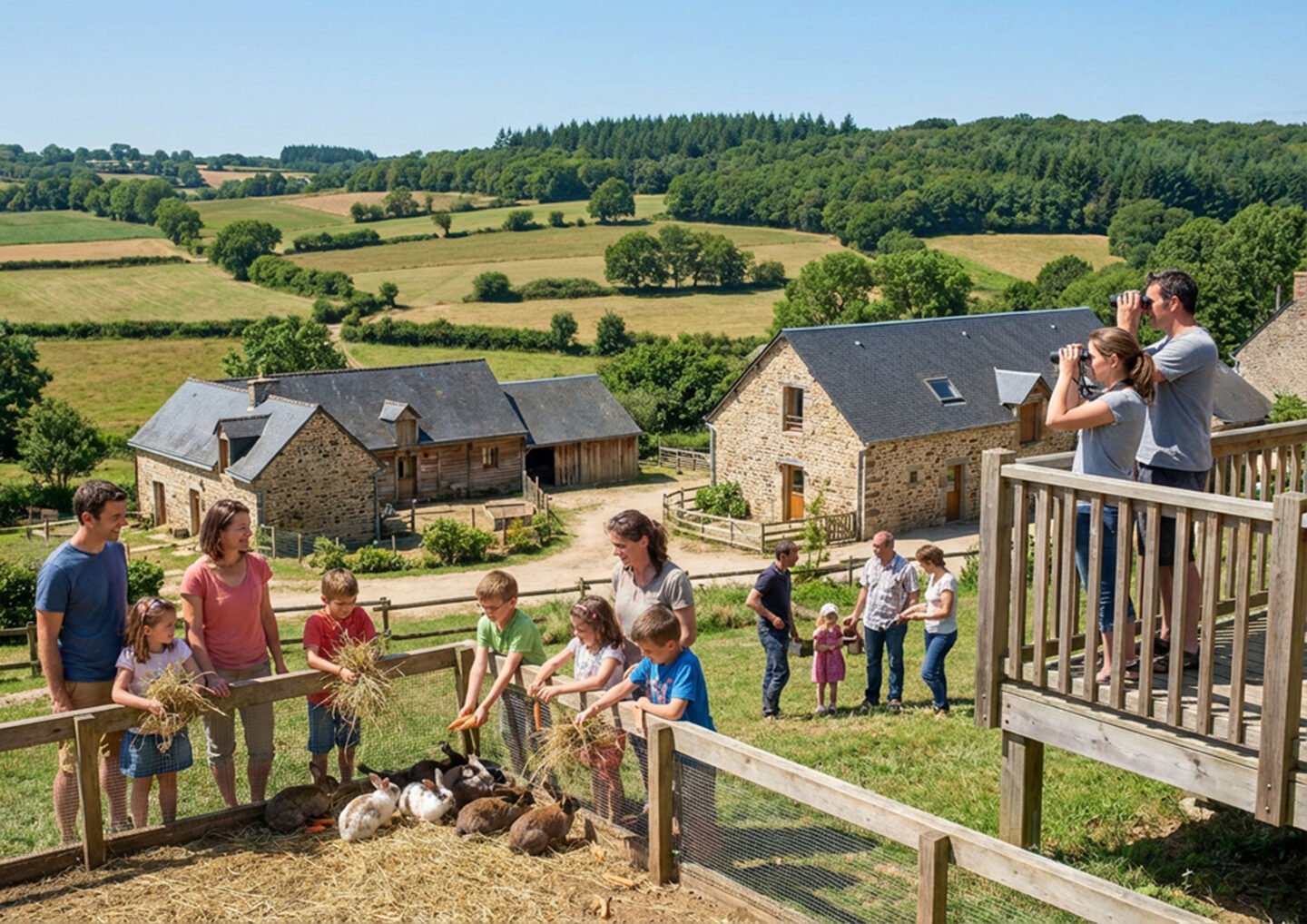 Sortie avec la maison de la nature Journée champêtre La ferme de Maillofargueix Bersac-sur-Rivalier