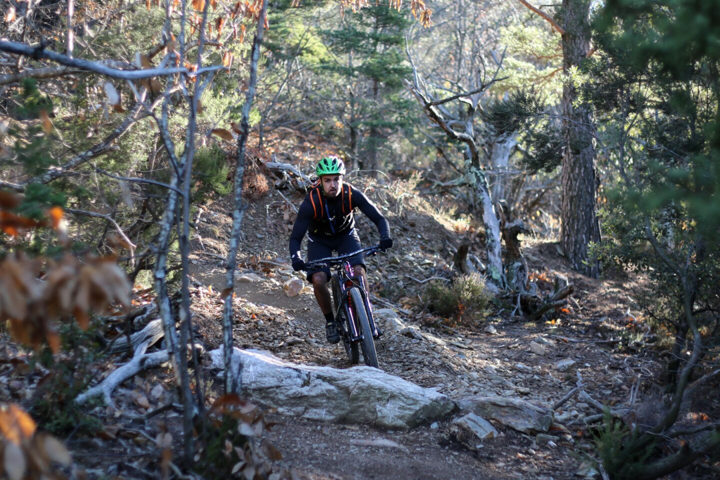 SPECIALE ENDURO N°5 LUNAS LE GRAVEZON SITE VTT-FFC GRAND ORB EN HAUT-LANGUEDOC Lunas Hérault