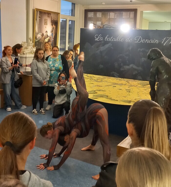 Spectacle de danse par le Grenier aux Entrechats, Musée d&rsquo;archéologie et d&rsquo;histoire locale, Denain