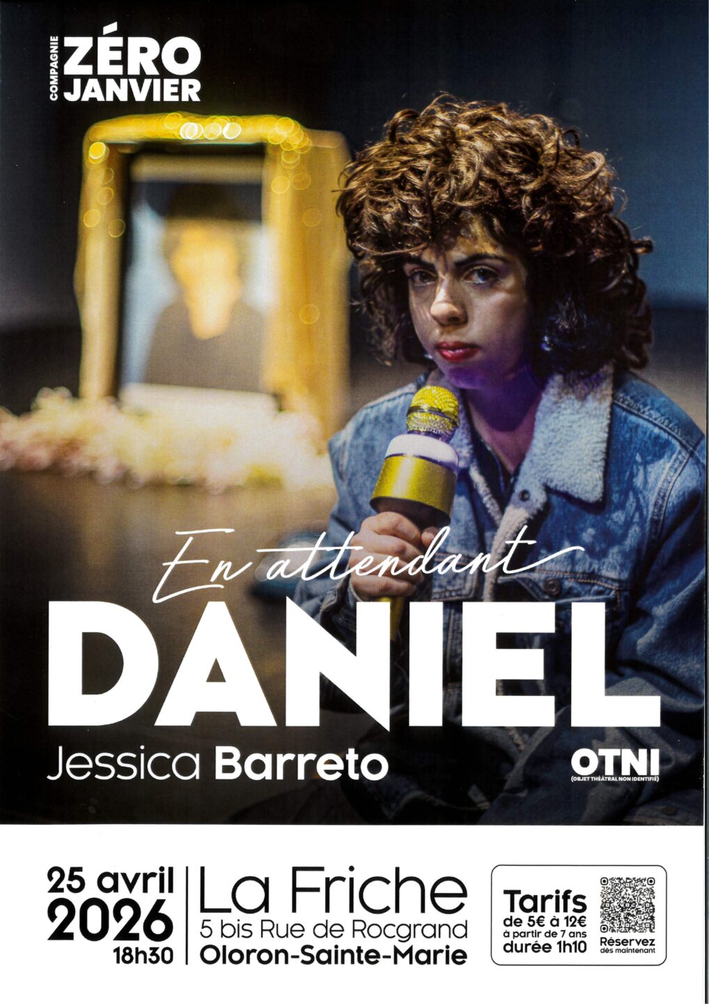 Spectacle En attendant Daniel 5 bis Rue de Rocgrand Oloron-Sainte-Marie 2026-04-25