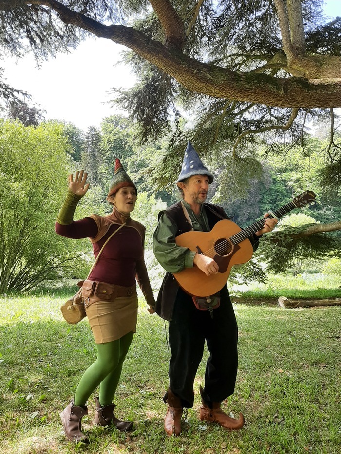 Spectacle Fougère magique, Parc du château du Mortier, Monnaie