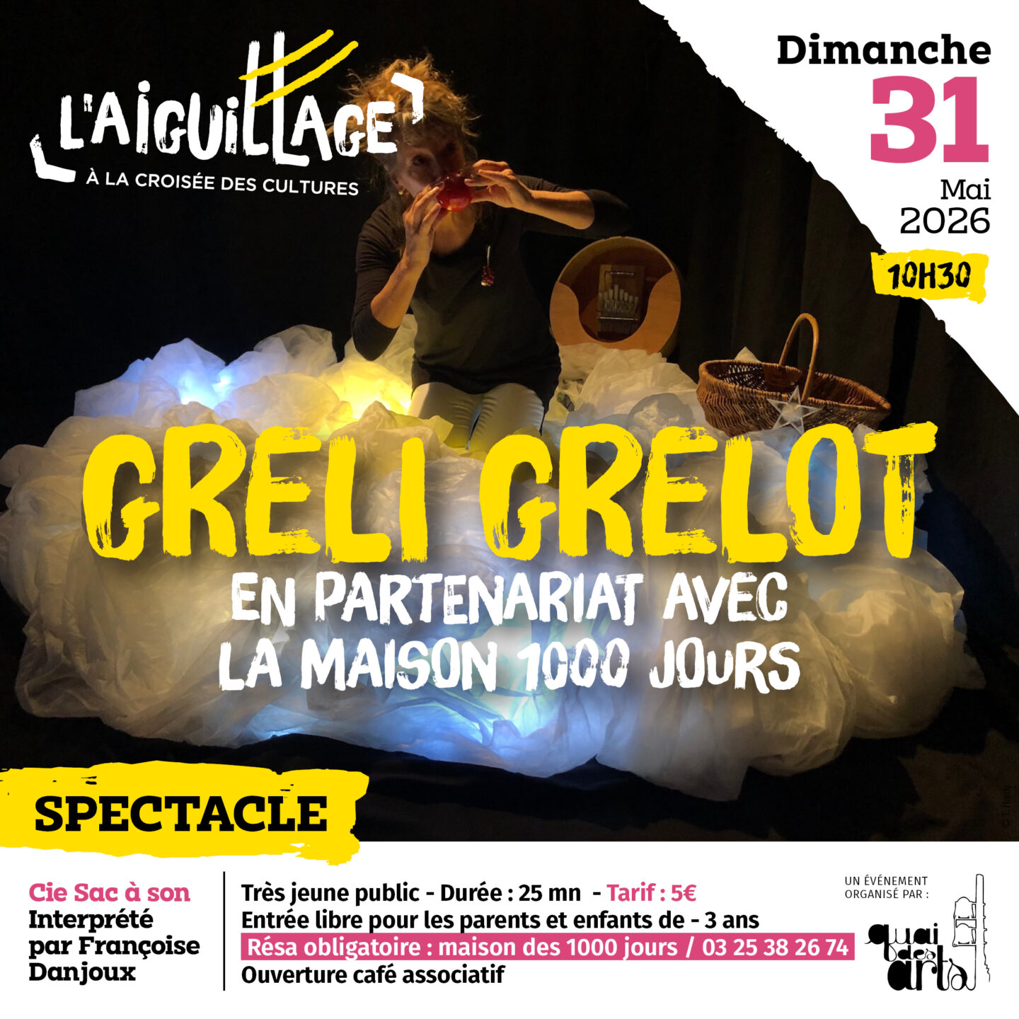 Spectacle Greli Grelot  Polisot