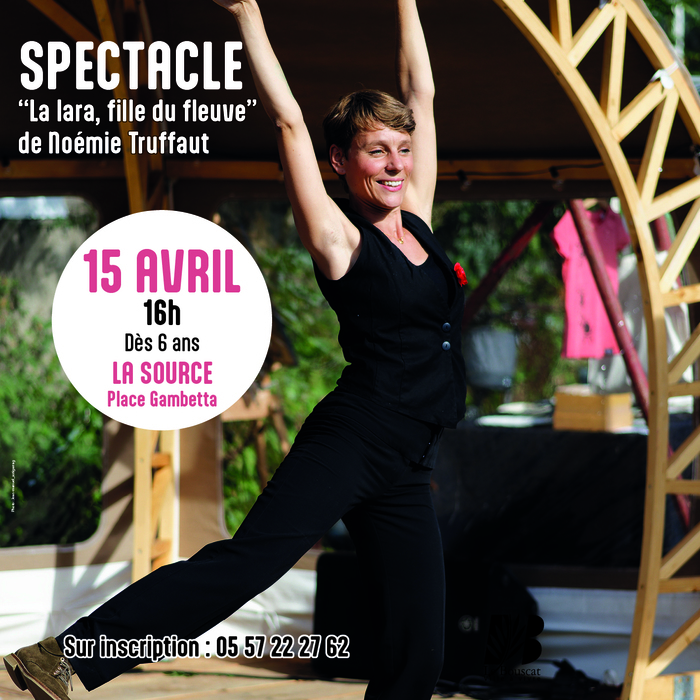 Spectacle « La Ìara fille du fleuve » des Corbeaux Dynamites, La Source, Le Bouscat