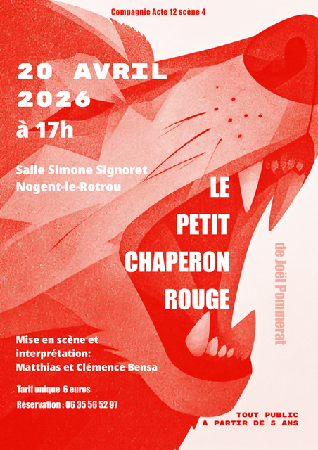 Spectacle Le Petit Chaperon Rouge  Nogent-le-Rotrou