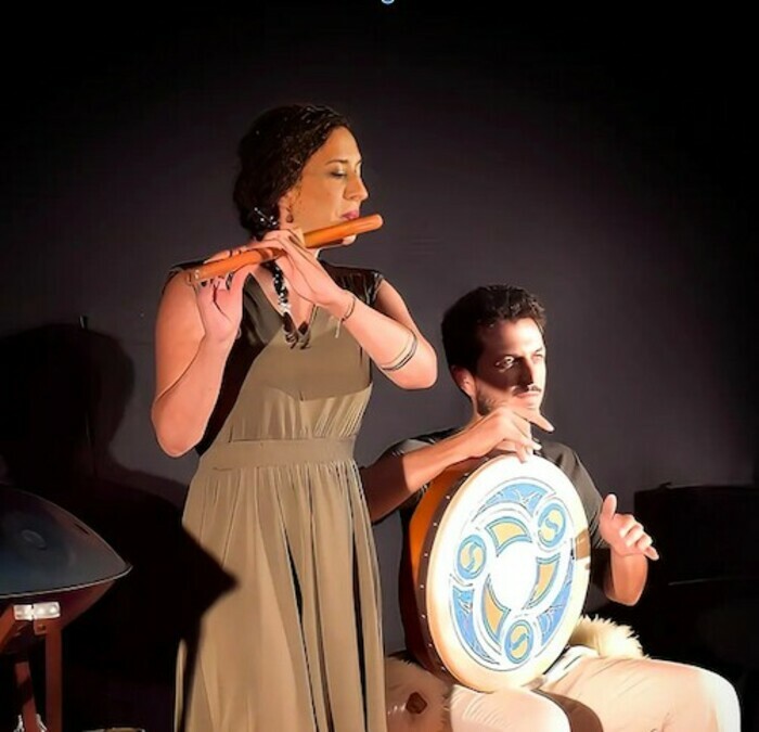 Spectacle « Merlin l’enchanteur » par la compagnie Ôokaï, Musée archéologique, Guiry-en-Vexin
