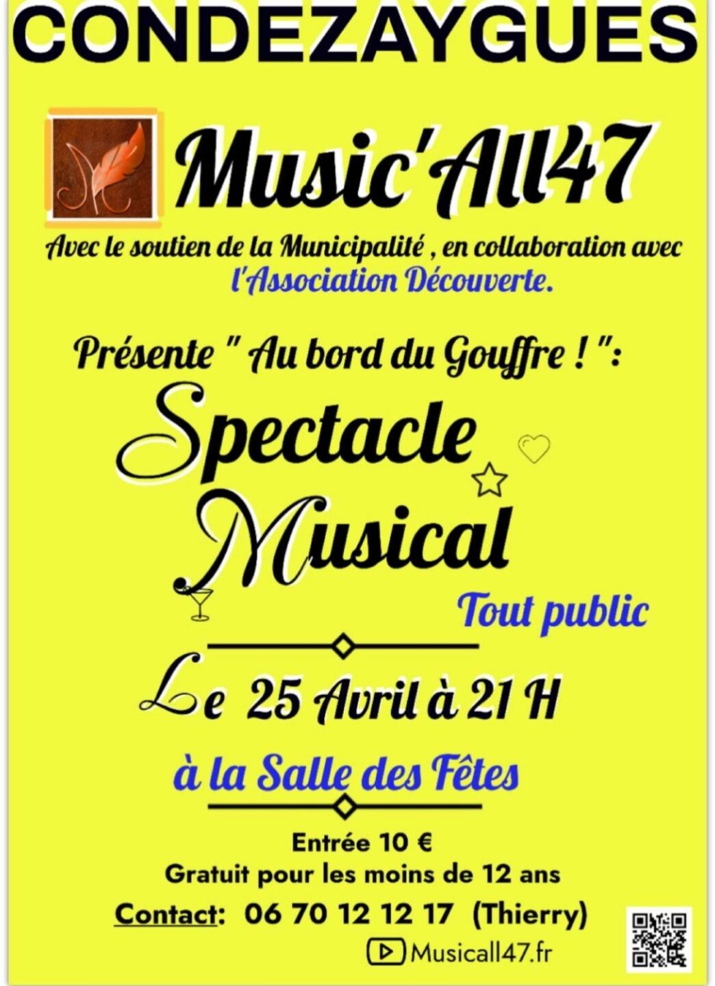 Spectacle musical  Condezaygues