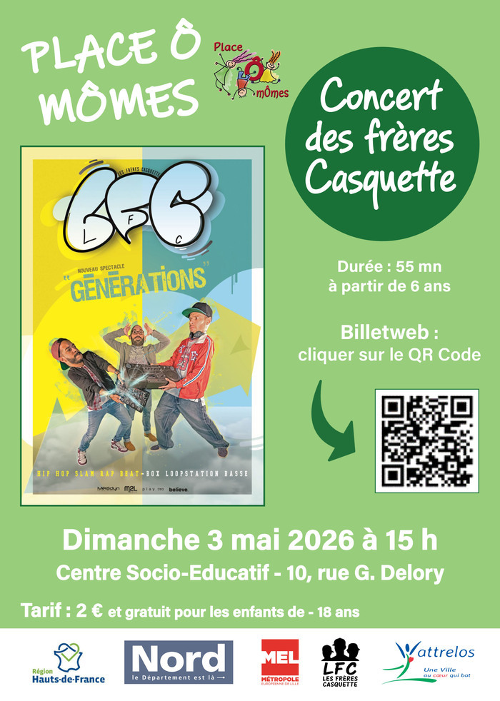 Spectacle musical « Générations », Centre Socio-Éducatif, Wattrelos