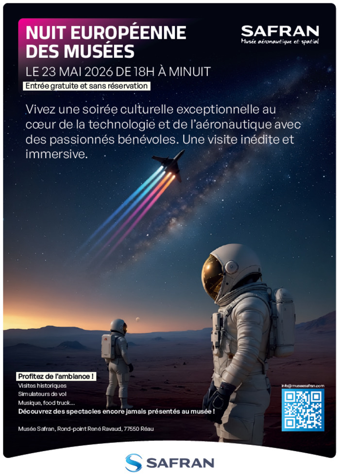 Spectacle surprise : le nez en l'air Musée Aéronautique et Spatial Safran Moissy-Cramayel