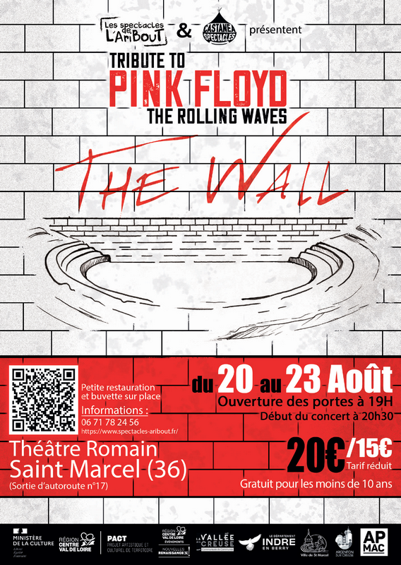 Spectacle Tribute to Pink Floyd  Saint-Marcel 2026-08-20
