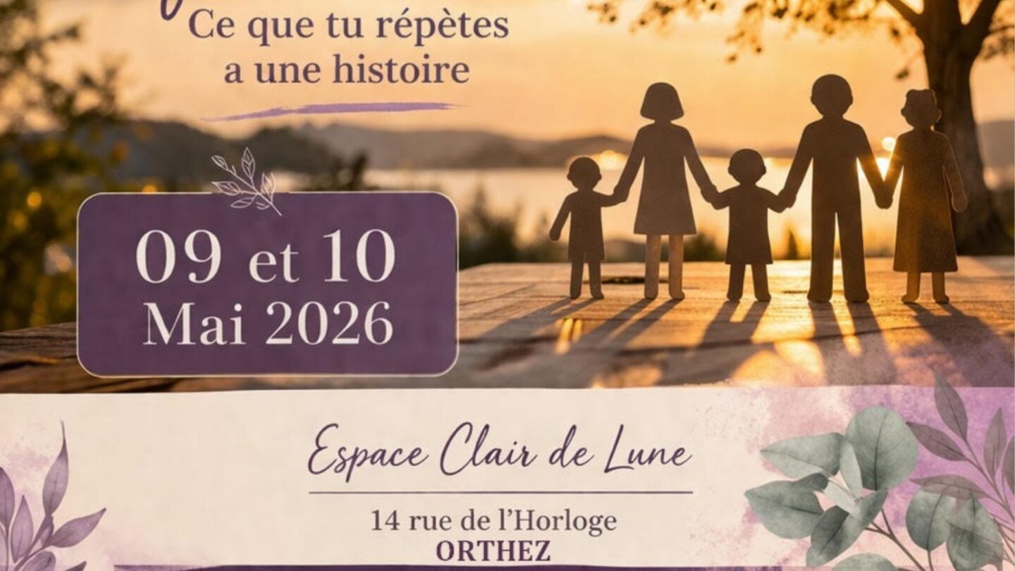 Stage Constellation familiale Espace clair de lune Orthez