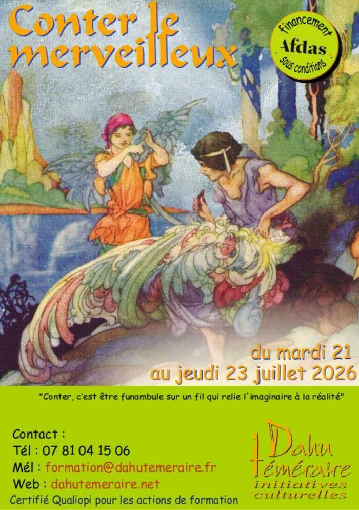 STAGE : Conter le merveilleux La Maison de Corinne Méras