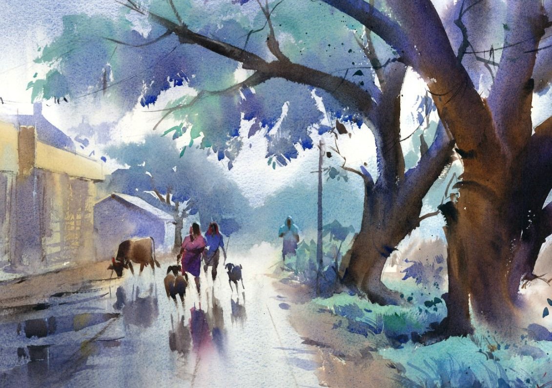 STAGE D&rsquo;AQUARELLE  Villeneuvette