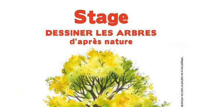 Stage de dessin Salle de peinture de Gestes et expression Saint-Médard-en-Jalles
