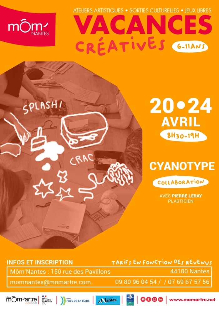 Stage de printemps à Môm’Nantes : « Capturer le temps », Môm’Nantes, Nantes