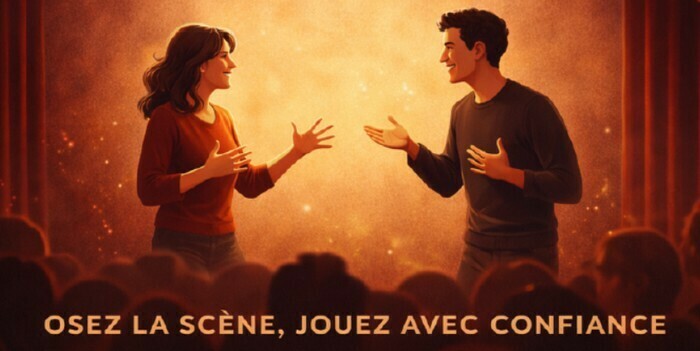 Stage de théâtre orienté confiance – Accessible à tous, La Compagnie du Café-Théâtre, Nantes