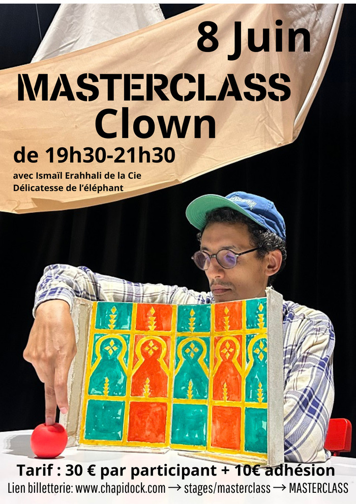 stage découverte clown, Le Chapidock – école des arts du cirque, Nantes