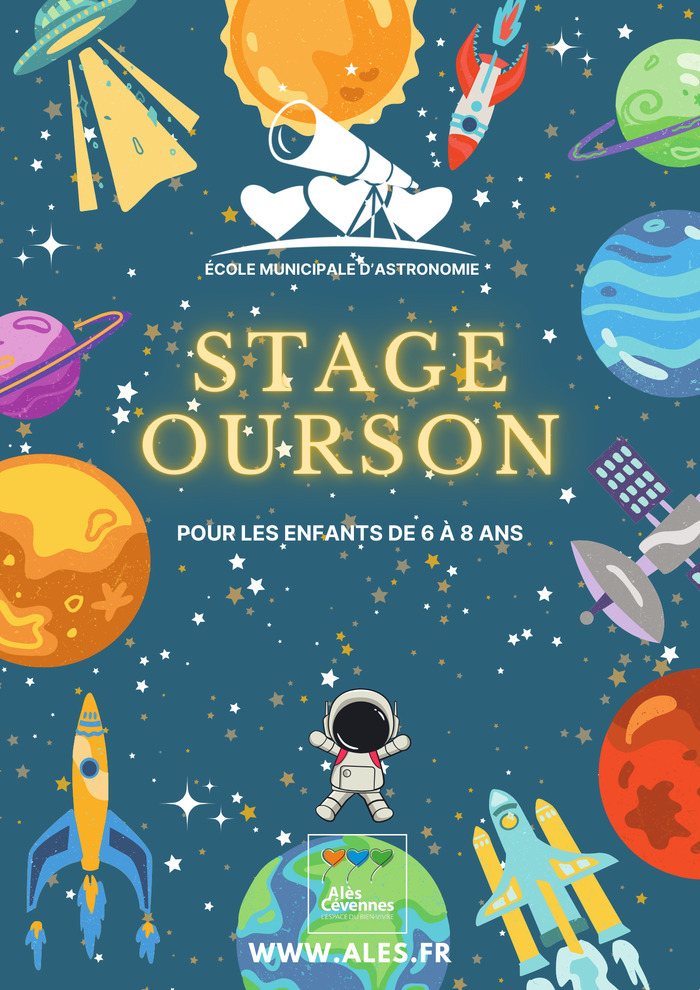 Stage Ourson, École municipale d’Astronomie, Alès