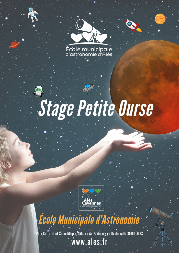 Stage Petite Ourse École municipale d’Astronomie Alès