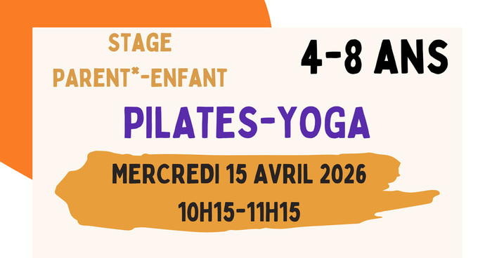 Stage pilates-yoga parent-enfant, Studio de danse de Gestes et expression, Saint-Médard-en-Jalles