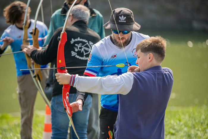 Stand Tir à l&rsquo;arc, Site de la Porte aux Boules, Gravelines