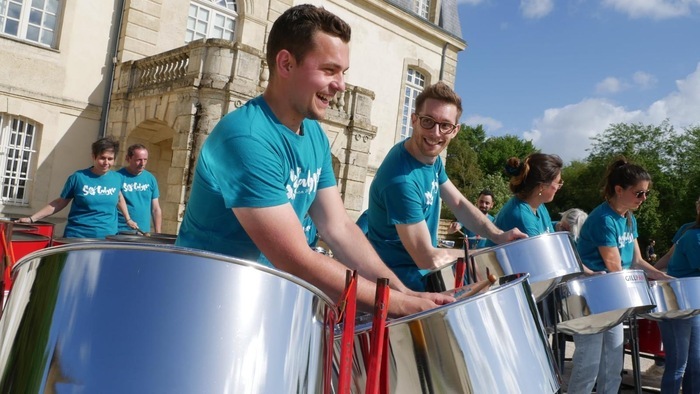 Steel band So’Calypso, Maison de l’Amérique Latine et des Caraïbes à Hôtel de Ragueneau,, Bordeaux