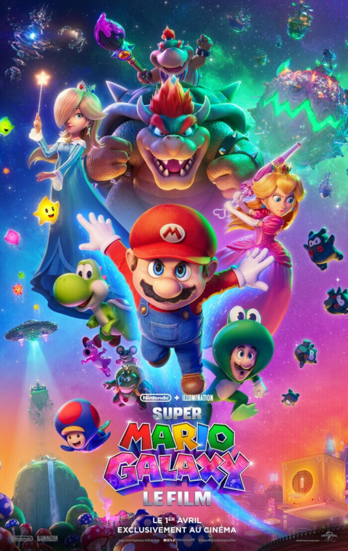 Super Mario Galaxy Le Film, Etoile Cosmos, Chelles
