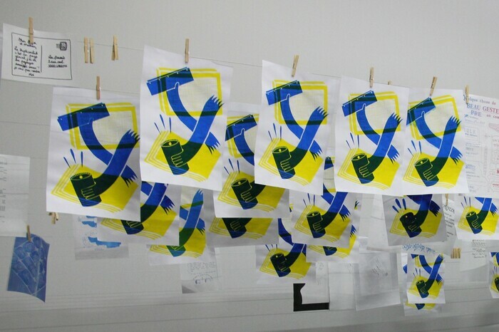 Table ouverte "Sérigraphie en série" en partenariat avec L’Insoleuse Musée des arts décoratifs et du design Bordeaux