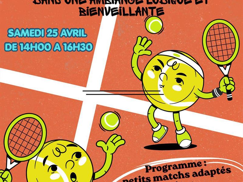 Tes premiers matchs de tennis  Hettange-Grande