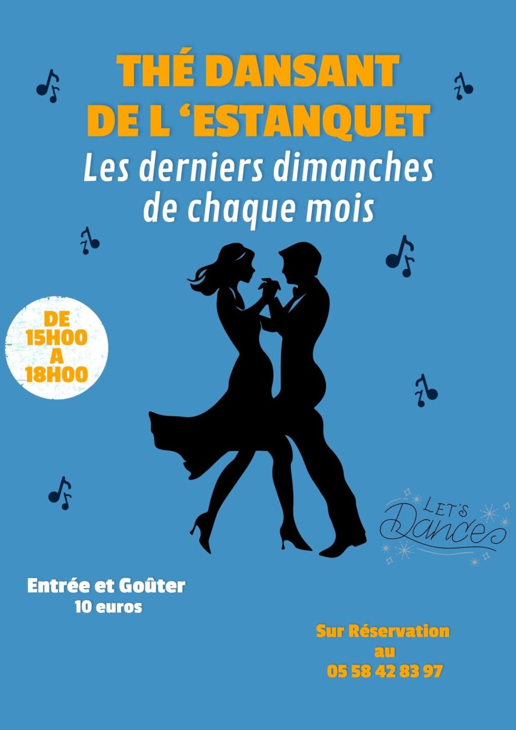 Thé dansant de l&rsquo;Estanquet L&rsquo;Estanquet Lit-et-Mixe