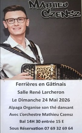 Thé dansant  Ferrières-en-Gâtinais