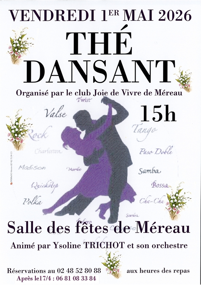 Thé dansant  Méreau