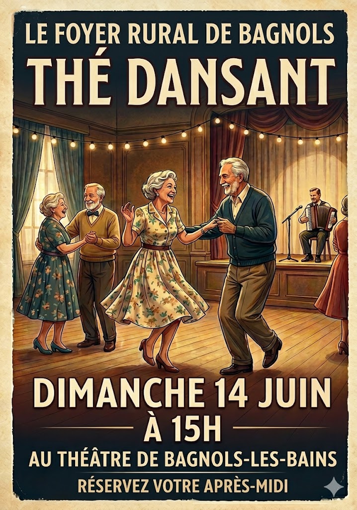 THÉ DANSANT Théâtre O(L)tto Ladusch Mont Lozère et Goulet