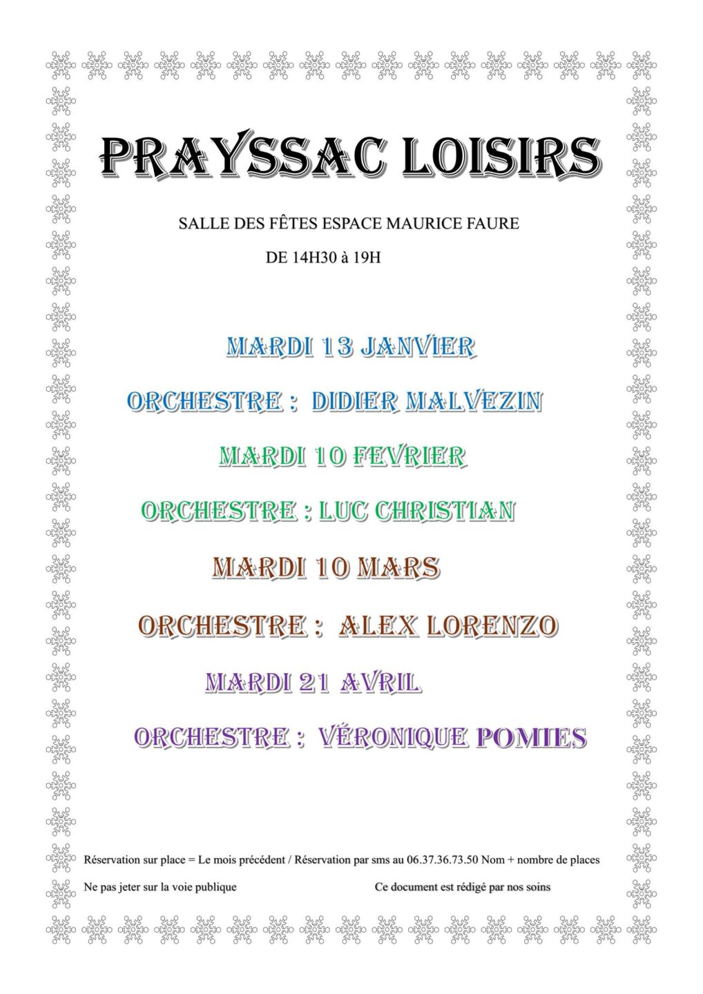 Thé Dansant  Prayssac