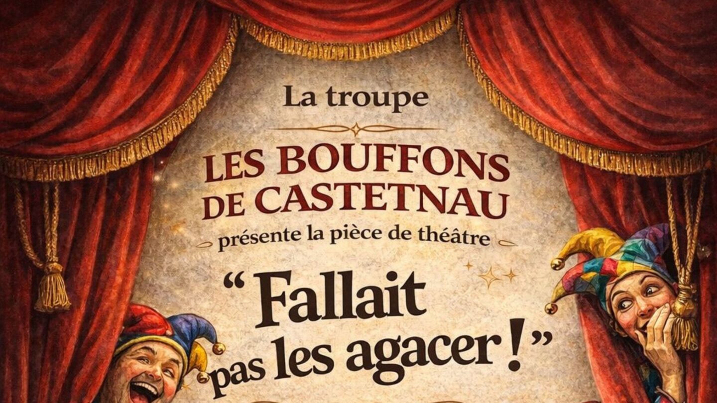 Théâtre Fallait pas les agacer  Lucq-de-Béarn