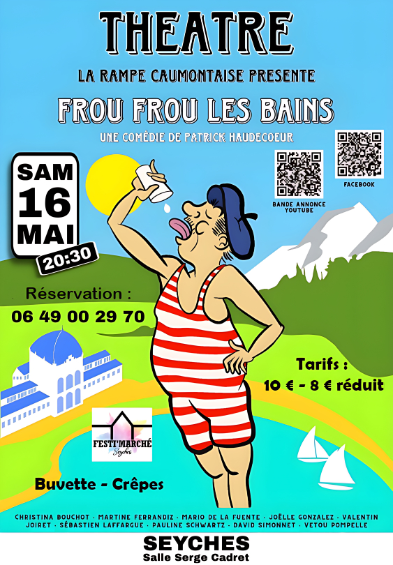 Théâtre Frou Frou Les Bains Salle Serge Cadret Seyches