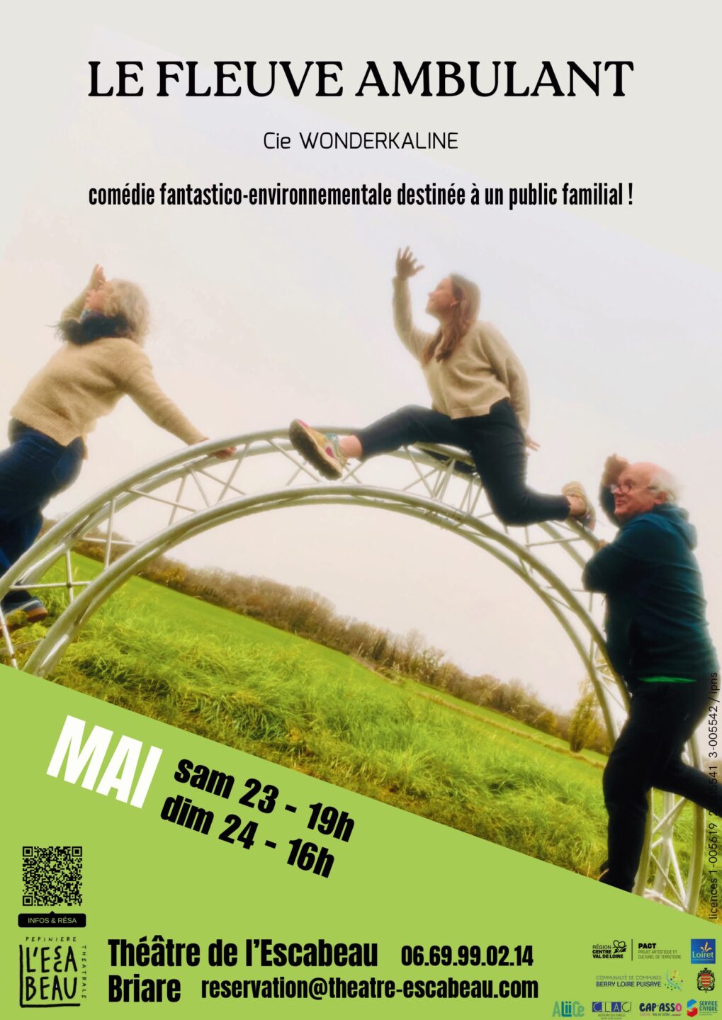 Théâtre Le fleuve ambulant avec la Cie Wonderkaline  Briare 2026-05-23