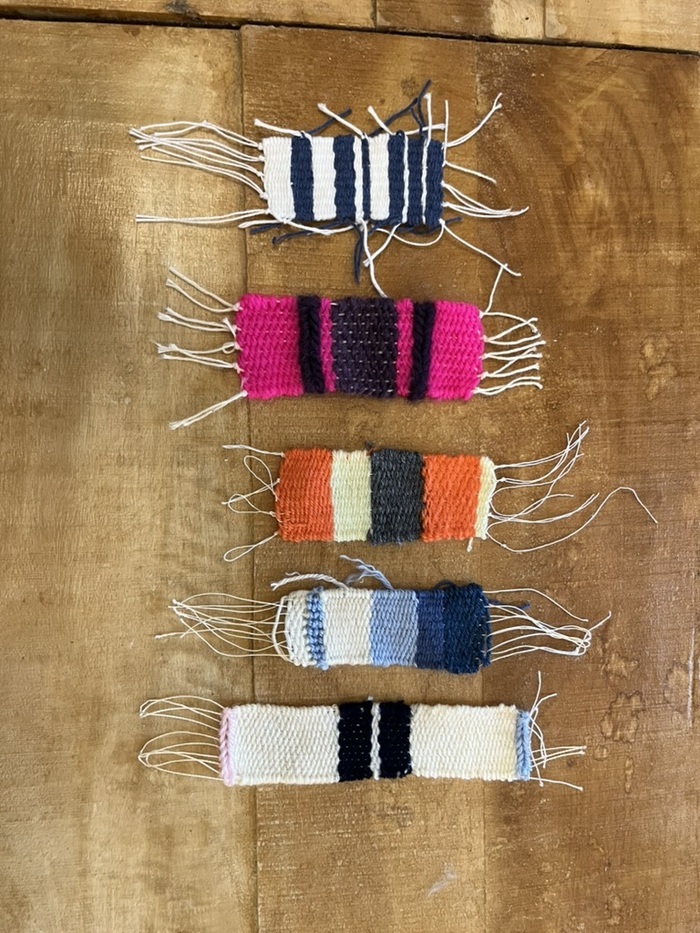 Tissage marque page, Le 20 mille, Nantes