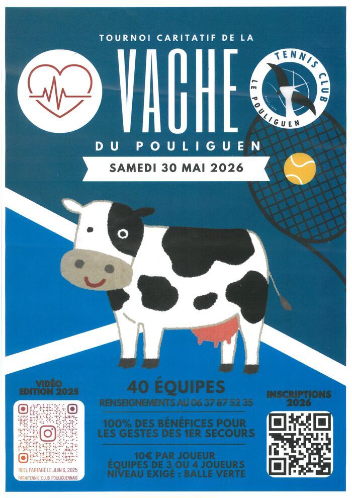 Tournoi de Tennis « Balle Vache », 1 avenue Franchet d’Esperey 44510 Le pouliguen, Le pouliguen