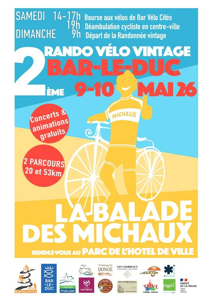 Tous à vélo, Parc de l&rsquo;Hôtel de ville, Bar-le-Duc