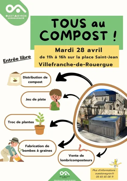 Tous au compost !  Villefranche-de-Rouergue