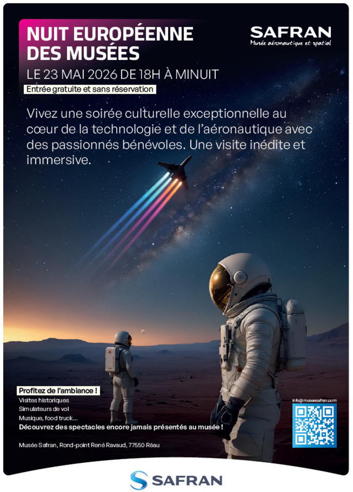Tout feu tout flamme, Musée Aéronautique et Spatial Safran, Moissy-Cramayel