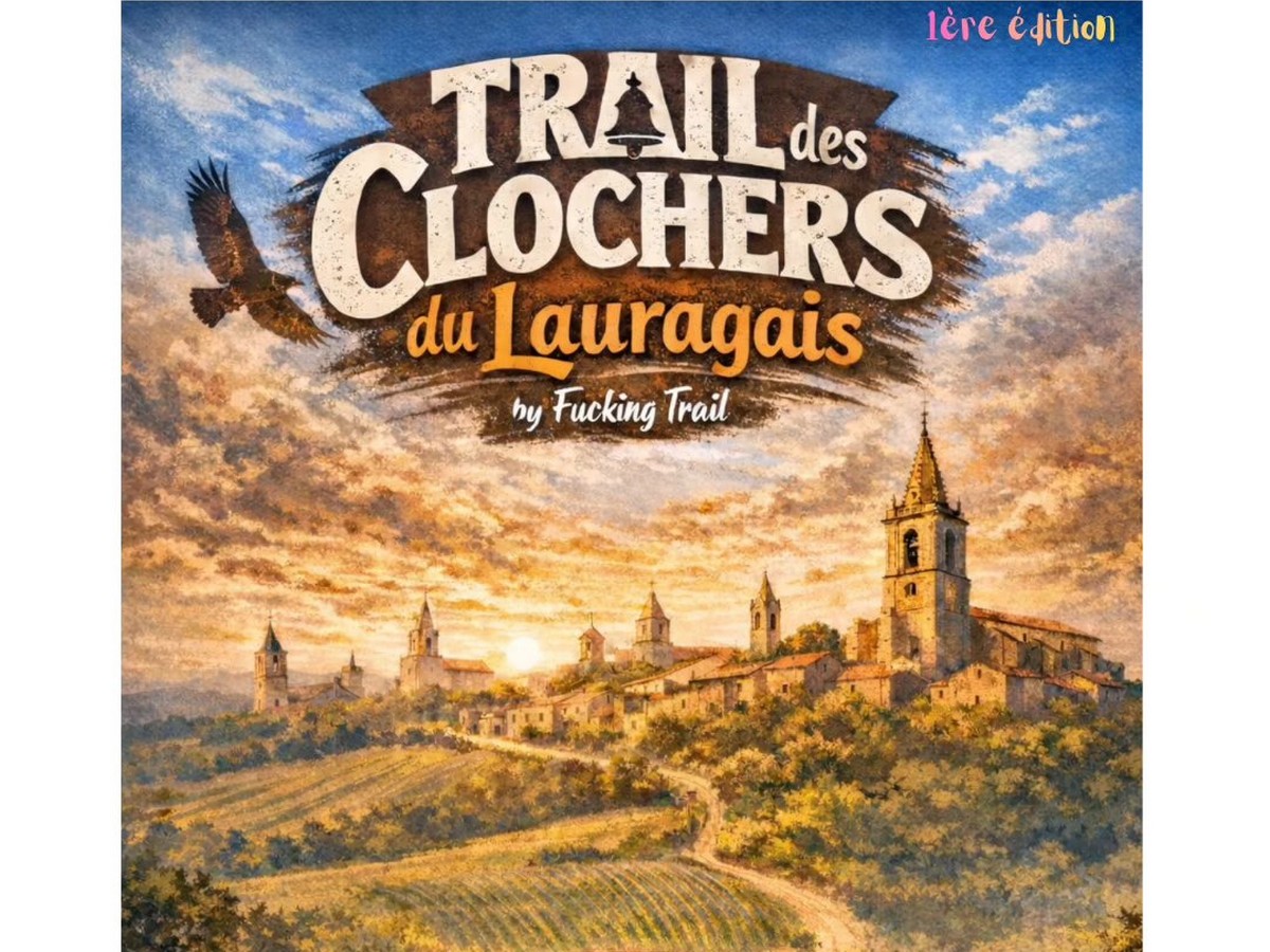 TRAIL DES CLOCHERS DU LAURAGAIS Place du marché Fanjeaux 2026-08-09